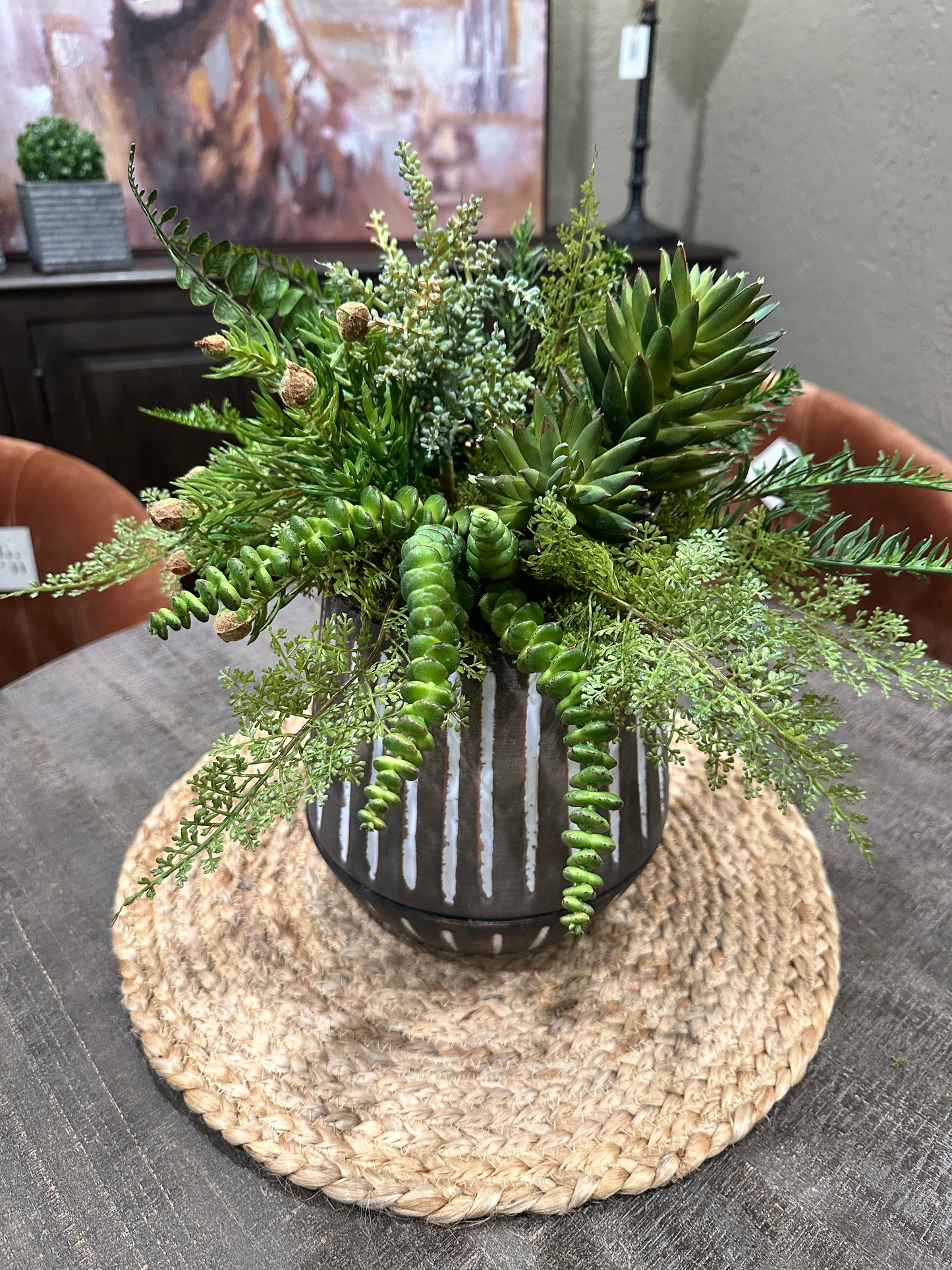 Tropical Succulent Arrangement