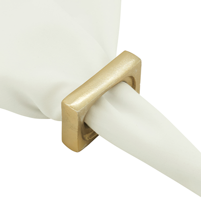 Rectangle Napkin Ring S/4