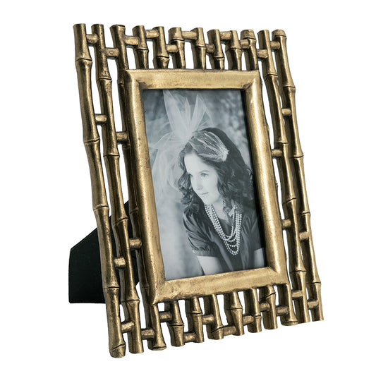 Bamboo Gold Photo Frame