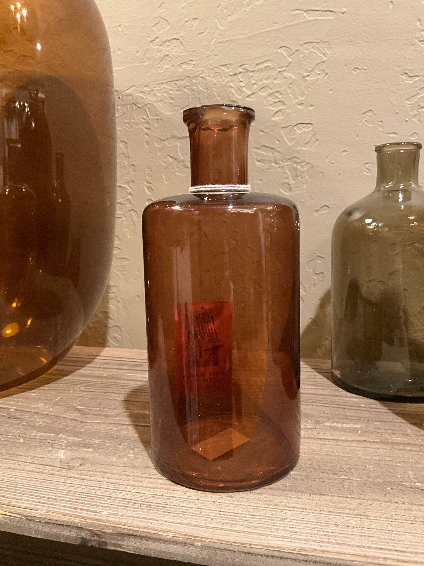 Apothecary Bottle Amber