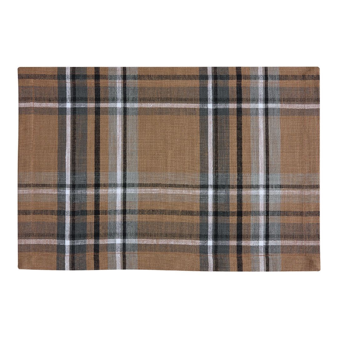 CHESTNUT PLAID PLACEMAT