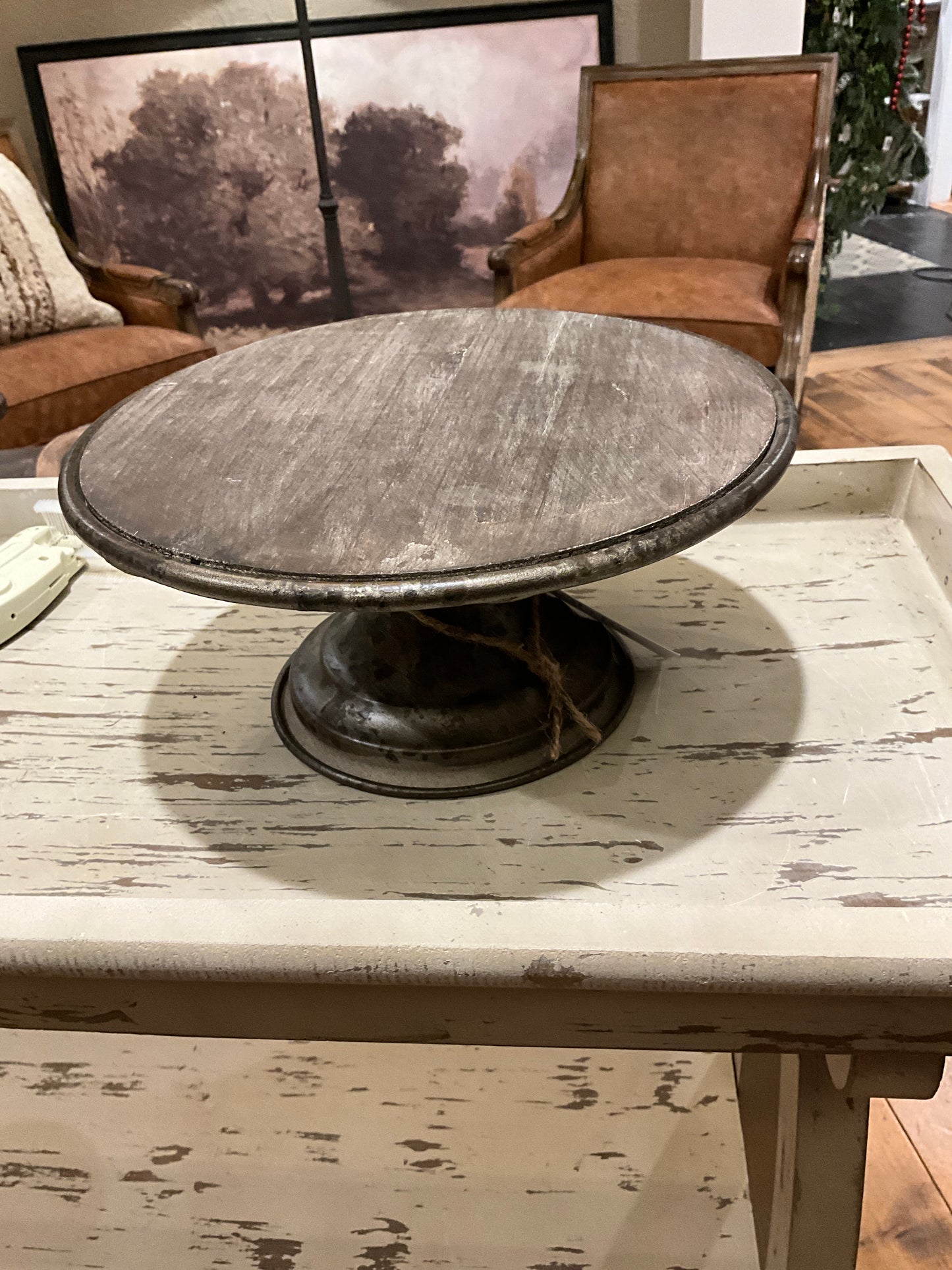 Rustic Pedestal 10”