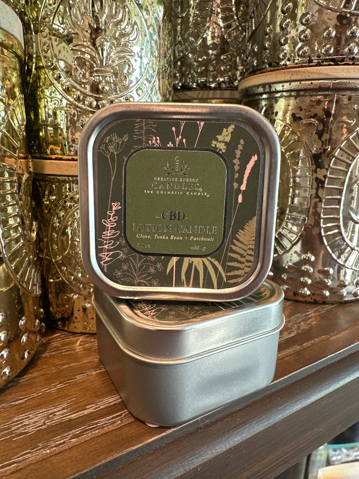Clove 400mg CBD Lotion Candle - 3.5oz