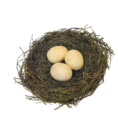 Mossed Bird's Nest 6"