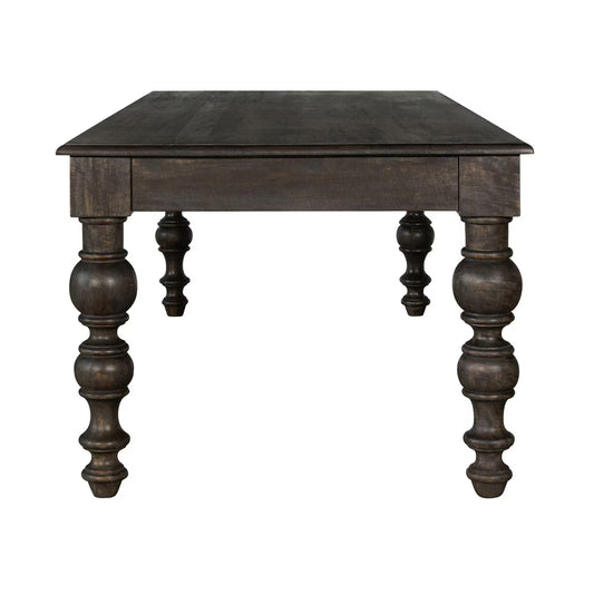 94" Linden Dining Table with Turned Legs