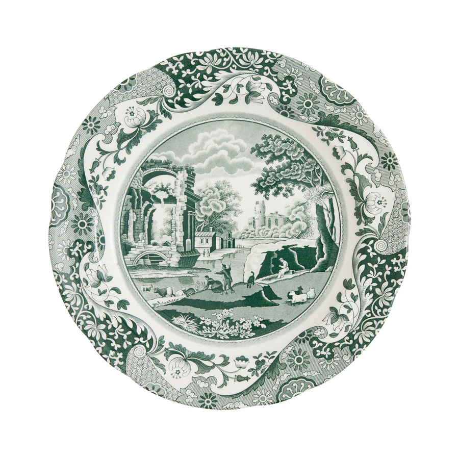Heritage Green Italian Salad Plate 7.25"