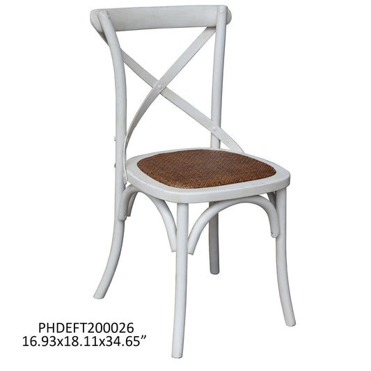 Painted Cross Back Chair