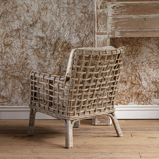 Trellis Rattan Armchair