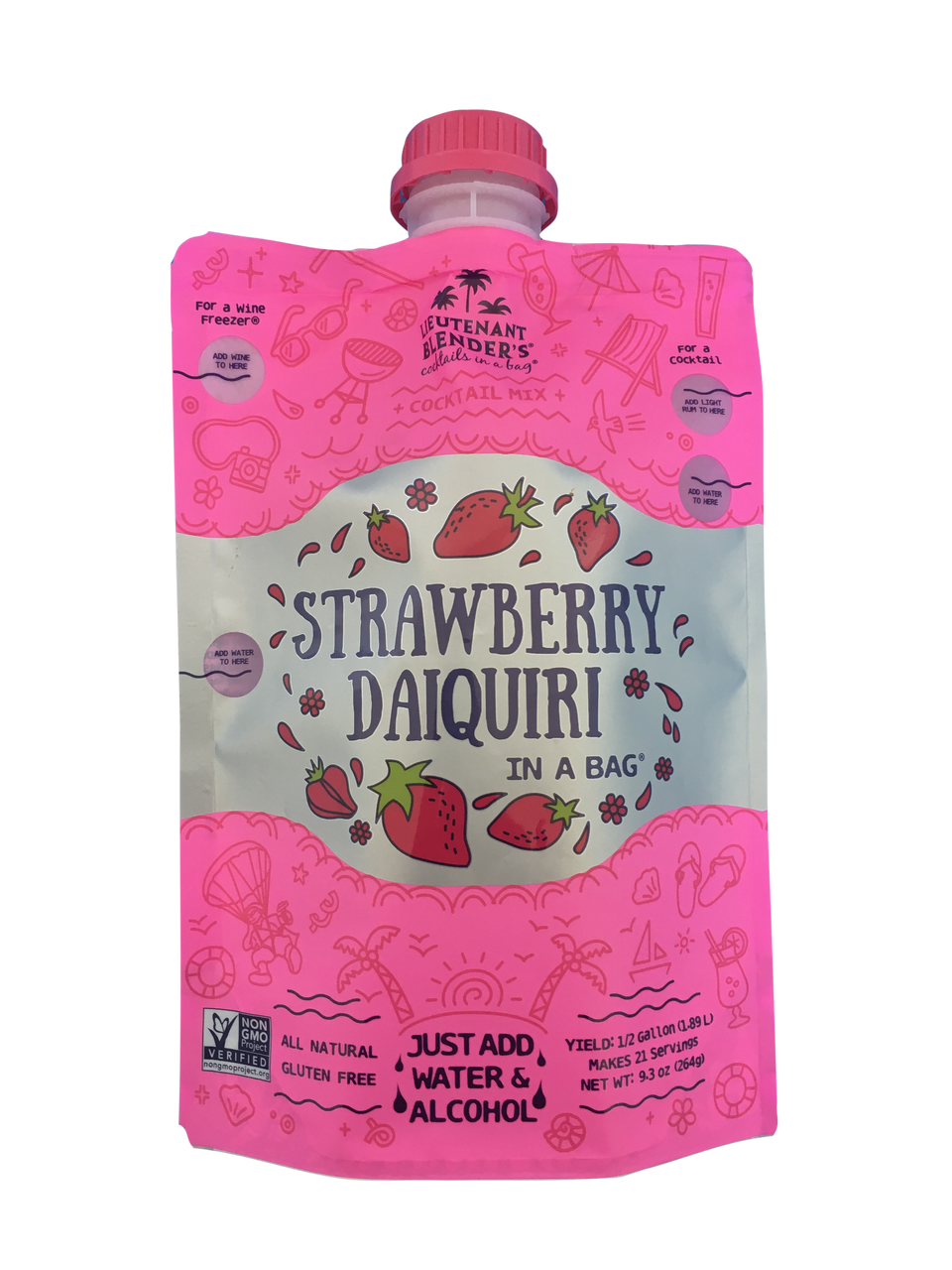 Strawberry Daiquiri in a Bag