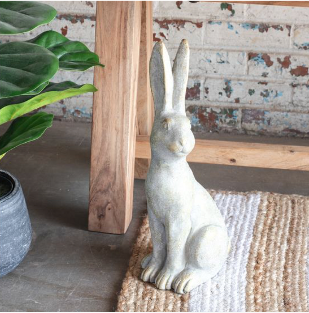 Weathered Cement Rabbit