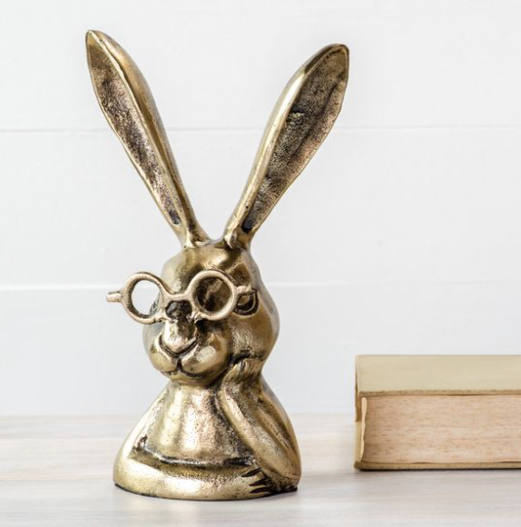 Gold Eyeglasses Bunny