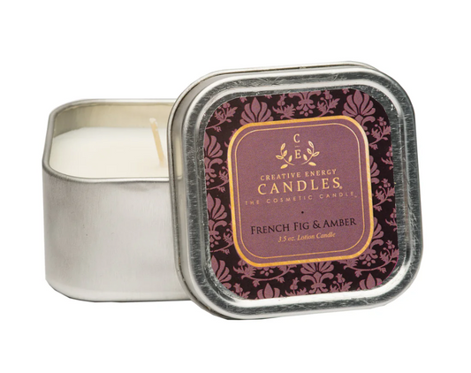 French Fig & Amber Soy Lotion Candle