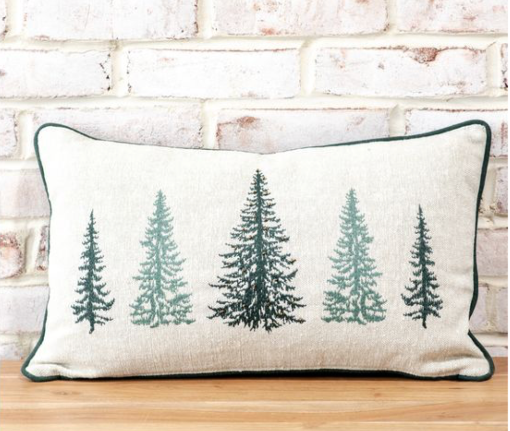 20 X 12 EVERGREEN TREE PILLOW