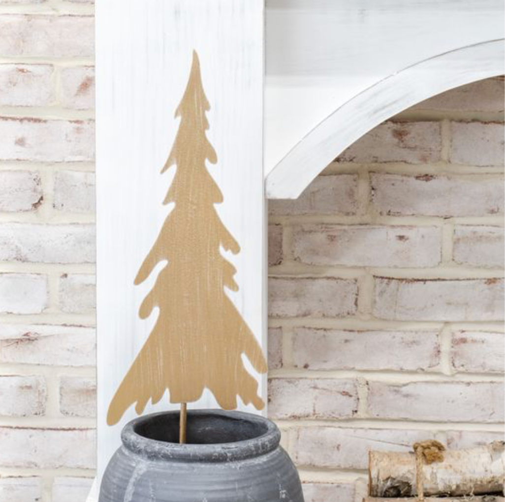 23.5" GOLD TREE STAKE