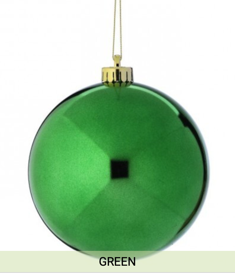 SHINY BALL 5.5" 2 pack, Green