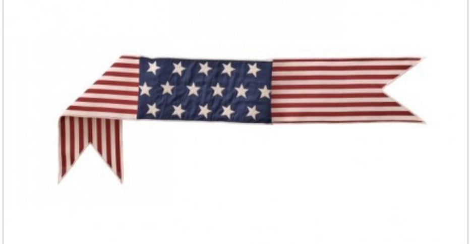 6"X44" STARS AND STRIPES BANNER