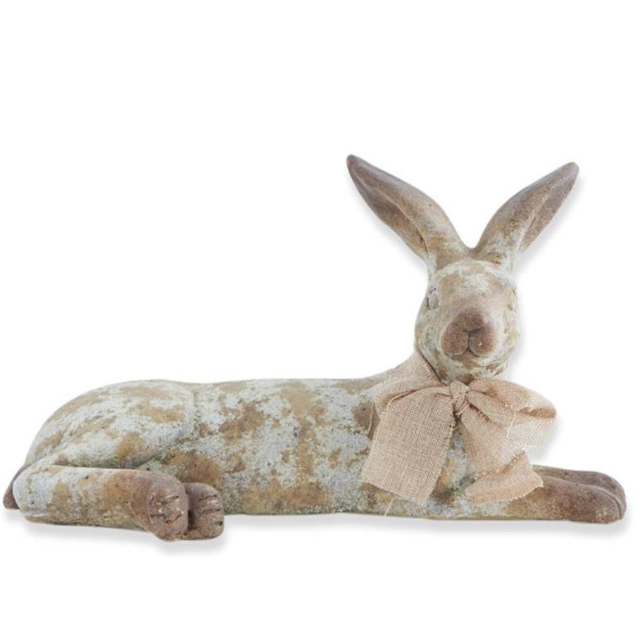 15.5" Tan Rabbit Laying