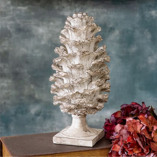 RESIN PINECONE DECOR