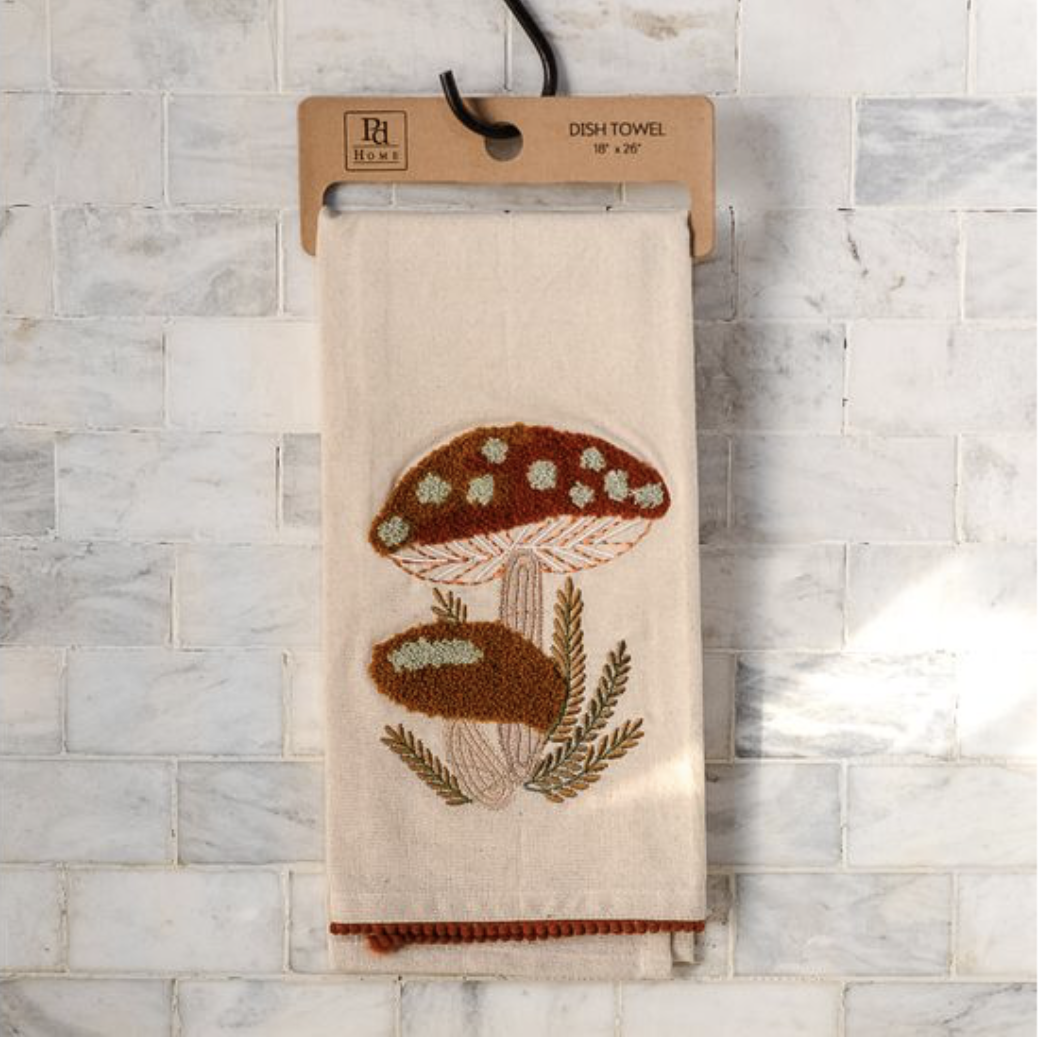 Mushroom Dish Towel