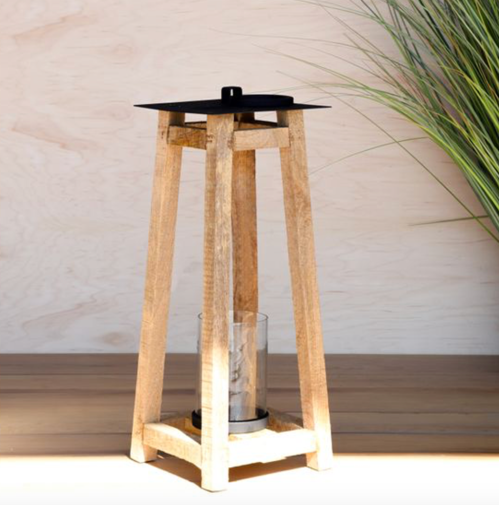 Wood Lantern
