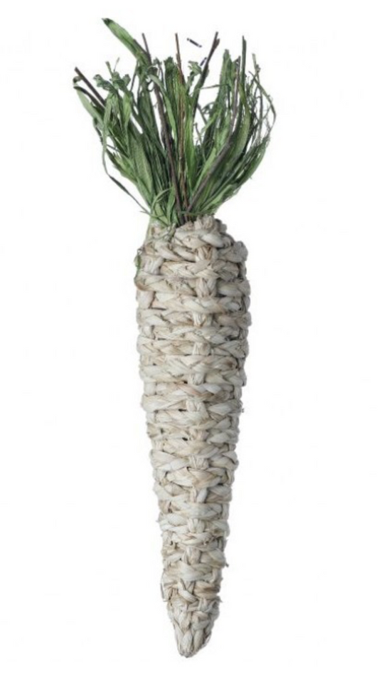 BASKET WEAVE EASTER CARROT 13.5"
