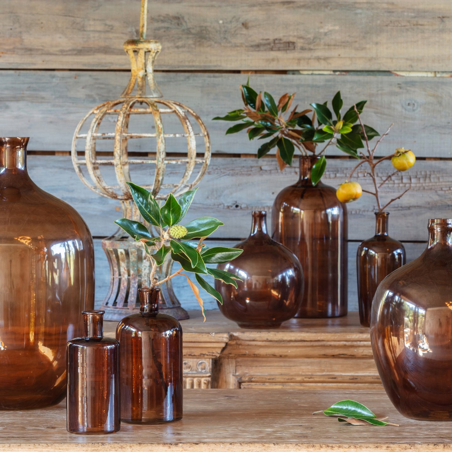 Tonic Bottle Amber