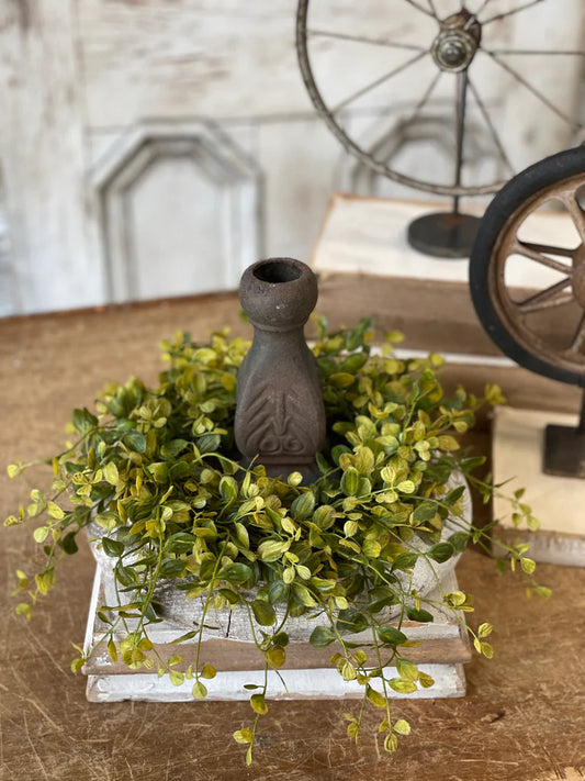 Bog Pimpernel Candle Ring | Green | 14"