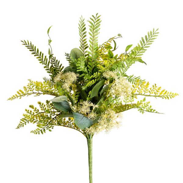 20" Mix Fern/Eucalyptus Bush