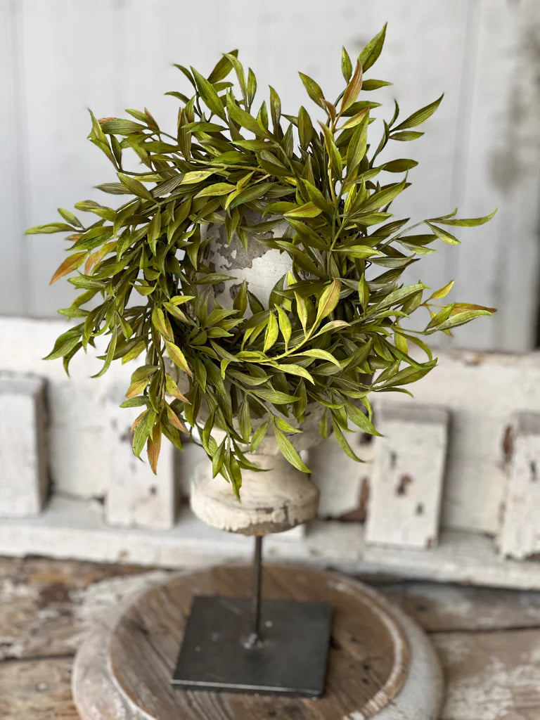 Smilax Candle Ring | Green | 10"