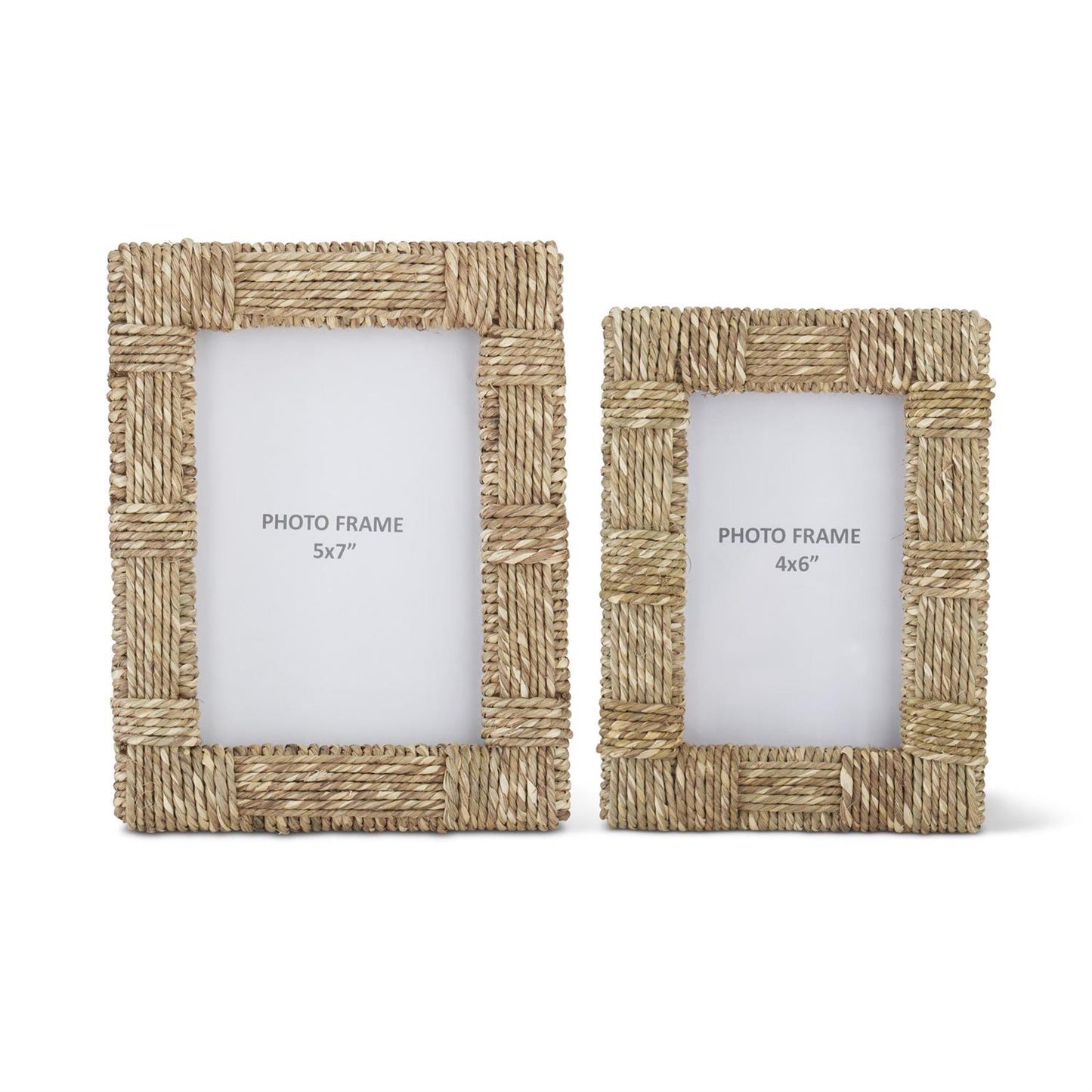 Jute Woven Photo Frames