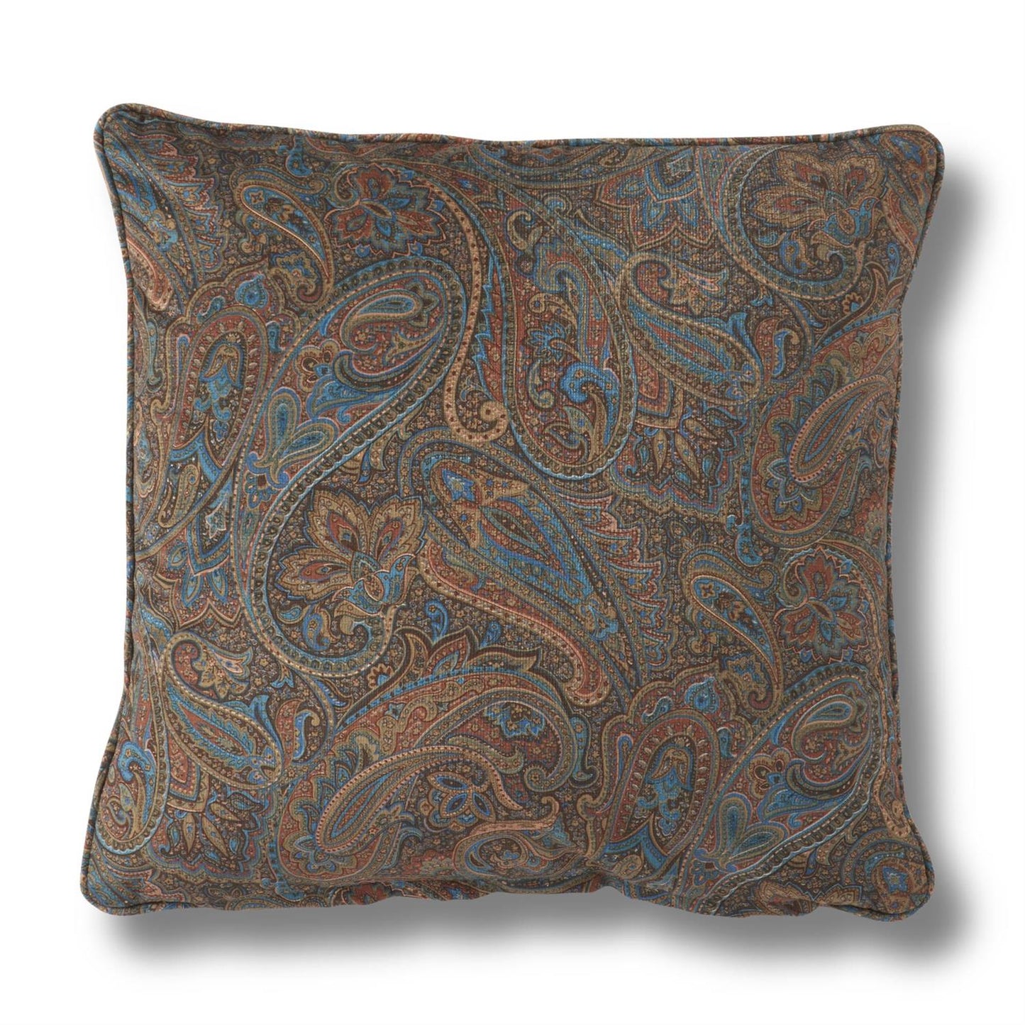 20" LAUREL AUTUMN SQUARE PILLOW W/POLLY FIBER FILLER