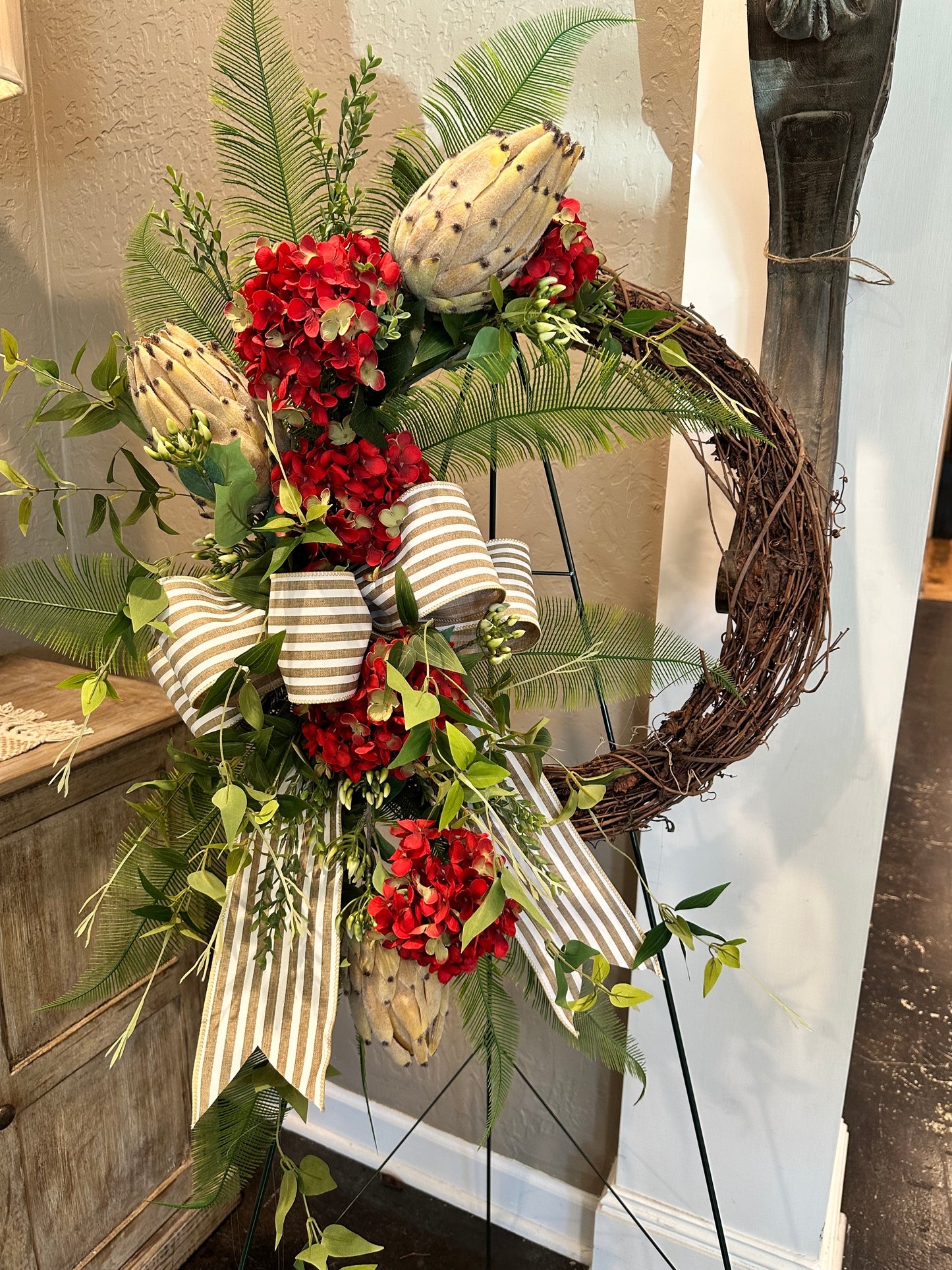 Rhapsody in Red 24" Wreath