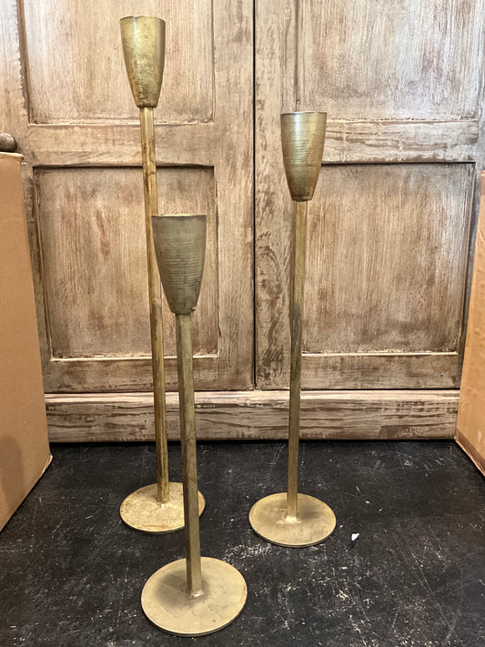 Gold Metal Taper Holder