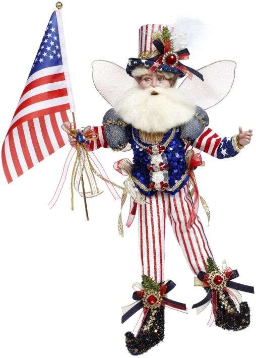 2024 PATRIOTIC FAIRY,MED 18''