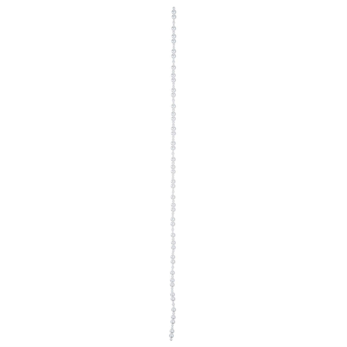 72" White Pearl Bead Garland