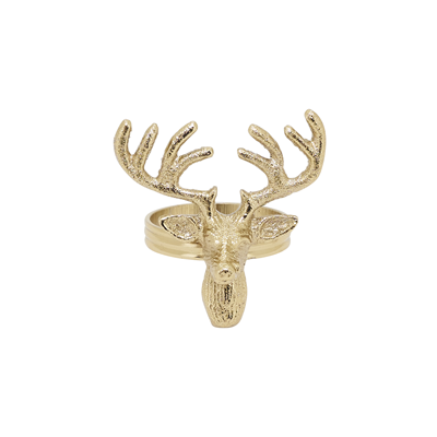 Reindeer Napkin Ring S/4