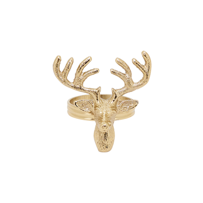 Reindeer Napkin Ring S/4