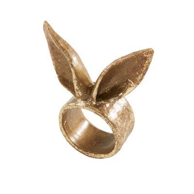 Bunny Ears Napkin Ring S/4