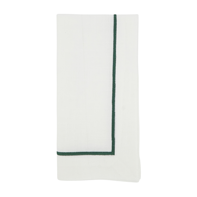 Embroidered Line Design Napkin