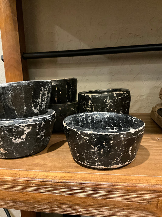 Found Stone Bowl