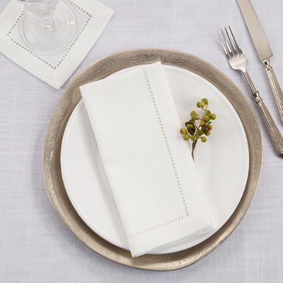 Hemstitched Border Napkin