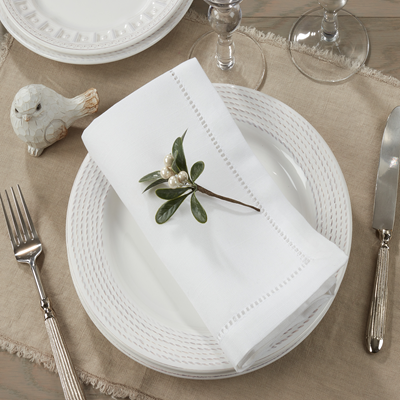 Hemstitched Border Napkin