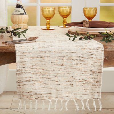 Textured Runner - Oatmeal