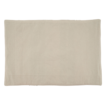 Fringe Stripe Placemat - Ivory