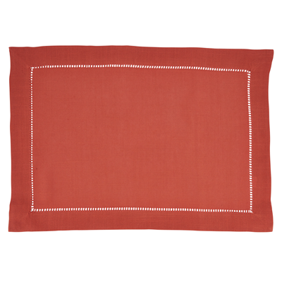 Placemat With Hemstitched Border