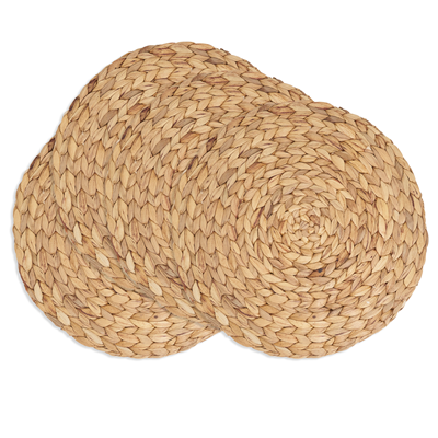 Water Hyacinth Placemat - Straw