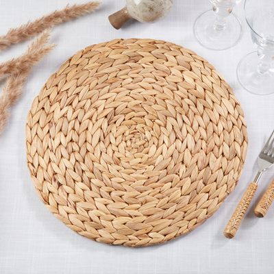 Water Hyacinth Placemat - Straw