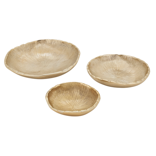 Aluminum Ribbed Bowl