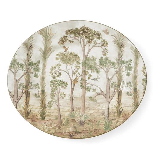 Kit Kemp Tall Trees Oval Platter