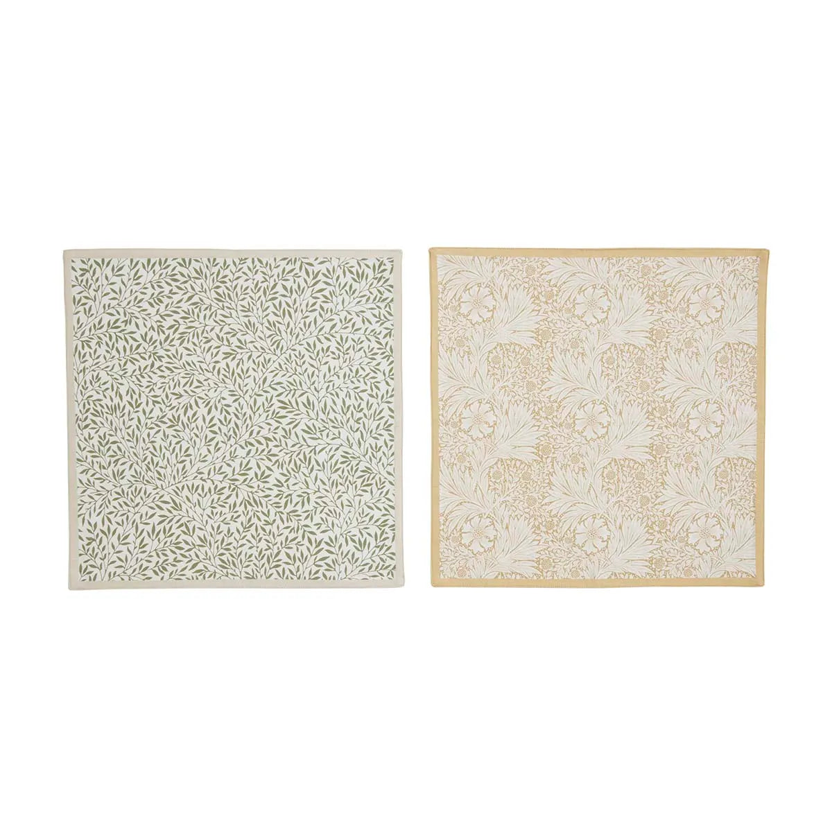 Morris & Co - NAPKINS-MARIGOLD & WILLOW S/2